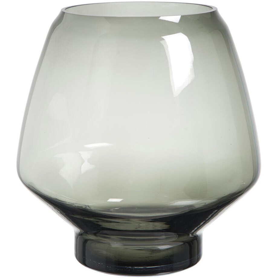 Leen Bakker - Vaas Felice - 31xØ29 Cm - Glas - Zwart afbeelding 1