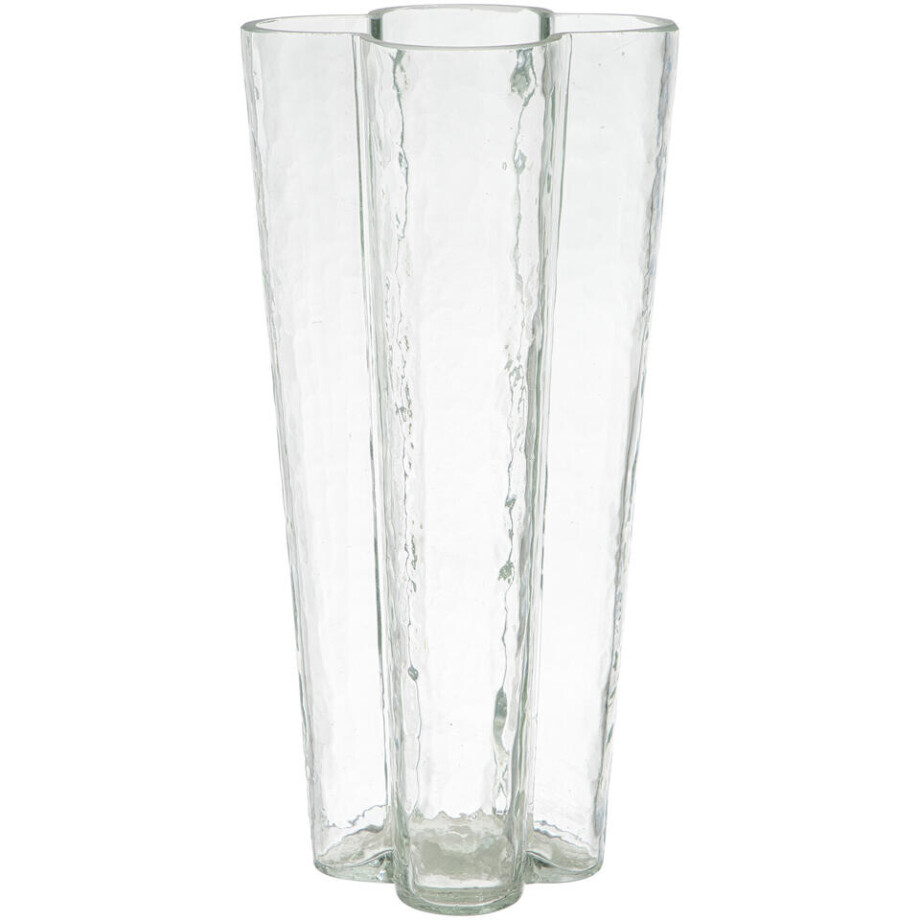 Leen Bakker - Vaas Lilly - - 30x12,3x12,3 Cm - Glas - Transparant - 12.3x12.3x30 Cm afbeelding 1