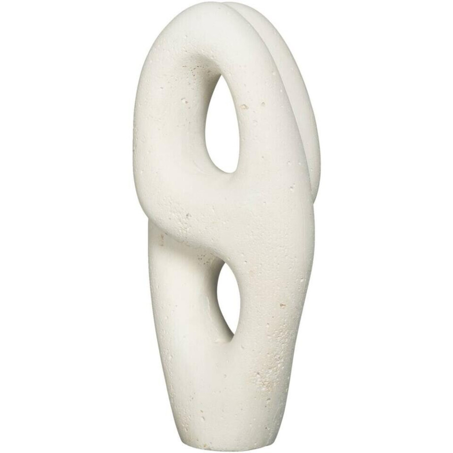 Leen Bakker - Object Nordic - Off-white - 21,5x10,5x5,5 Cm - Cement - Crème - 10.5x21.5x5.5 Cm afbeelding 1