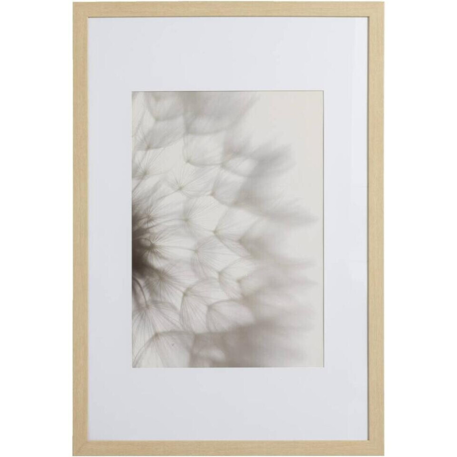 Leen Bakker - Fotolijst Haarlem - Naturel - 61x91,5 Cm - MDF/Glas - Beige afbeelding 1