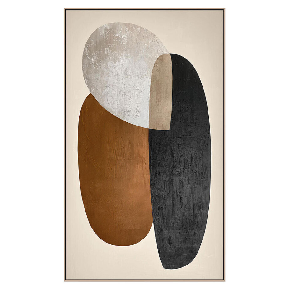 Leen Bakker - Schilderij Abstract Warm - 118x70 Cm - MDF - Multikleur Leen Bakker - Schilderij Abstract Warm - 118x70 Cm - MDF - Multikleur afbeelding 1