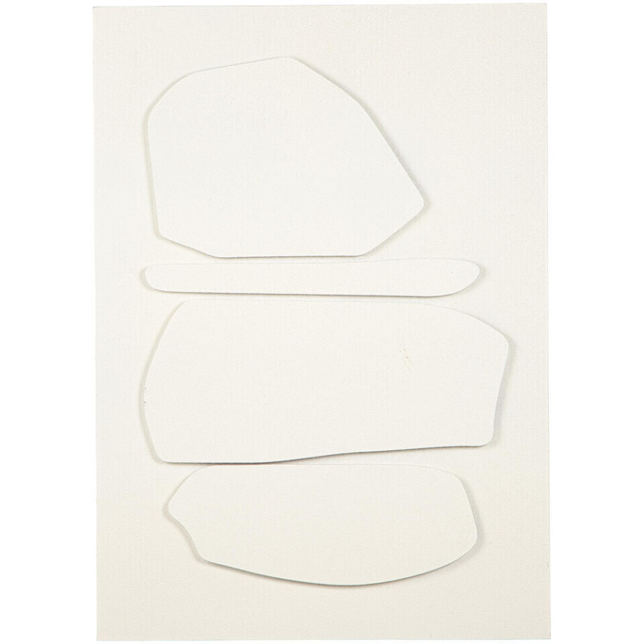 Leen Bakker - Decopaneel Nordic Off-white - 70x50 Cm - MDF - Crème#Beige#Wit - 2.8x50x70 Cm Leen Bakker - Decopaneel Nordic Off-white - 70x50 Cm - MDF - Crème#Beige#Wit - 2.8x50x70 Cm afbeelding 1