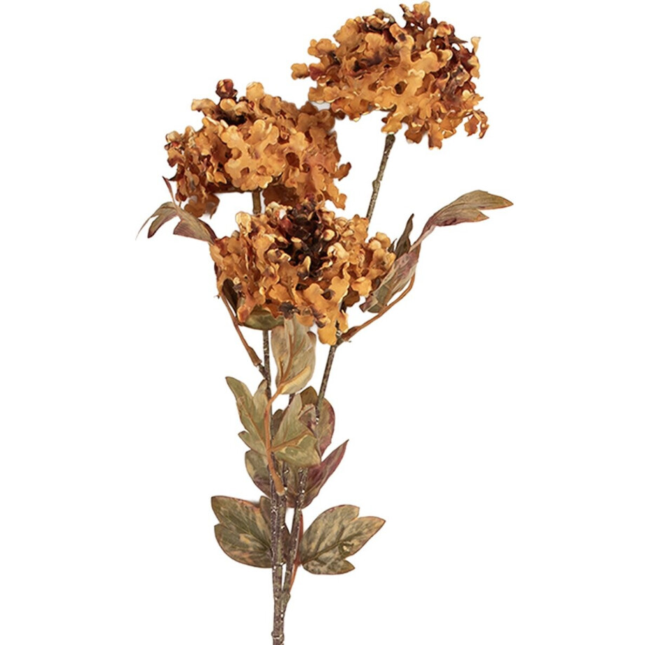 Clayre & Eef Kunstbloem 10x8x76 cm Oranje Kunststof afbeelding 1