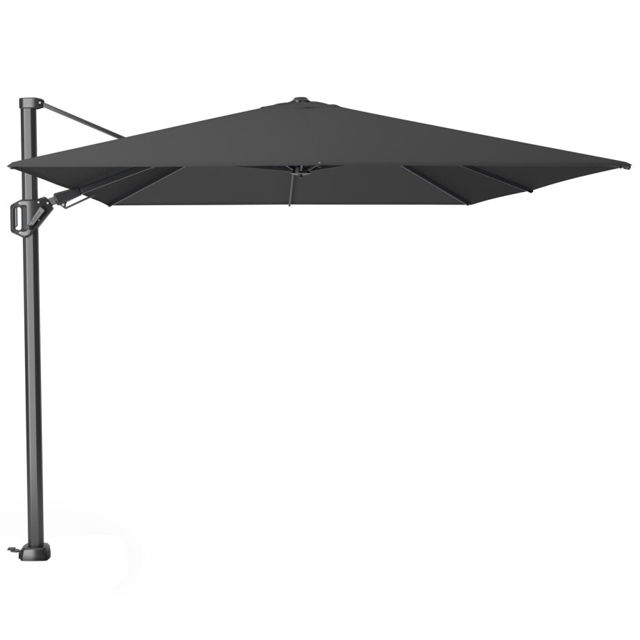 Zweefparasol Challenger T2 premium 350x260cm (Faded black) afbeelding 