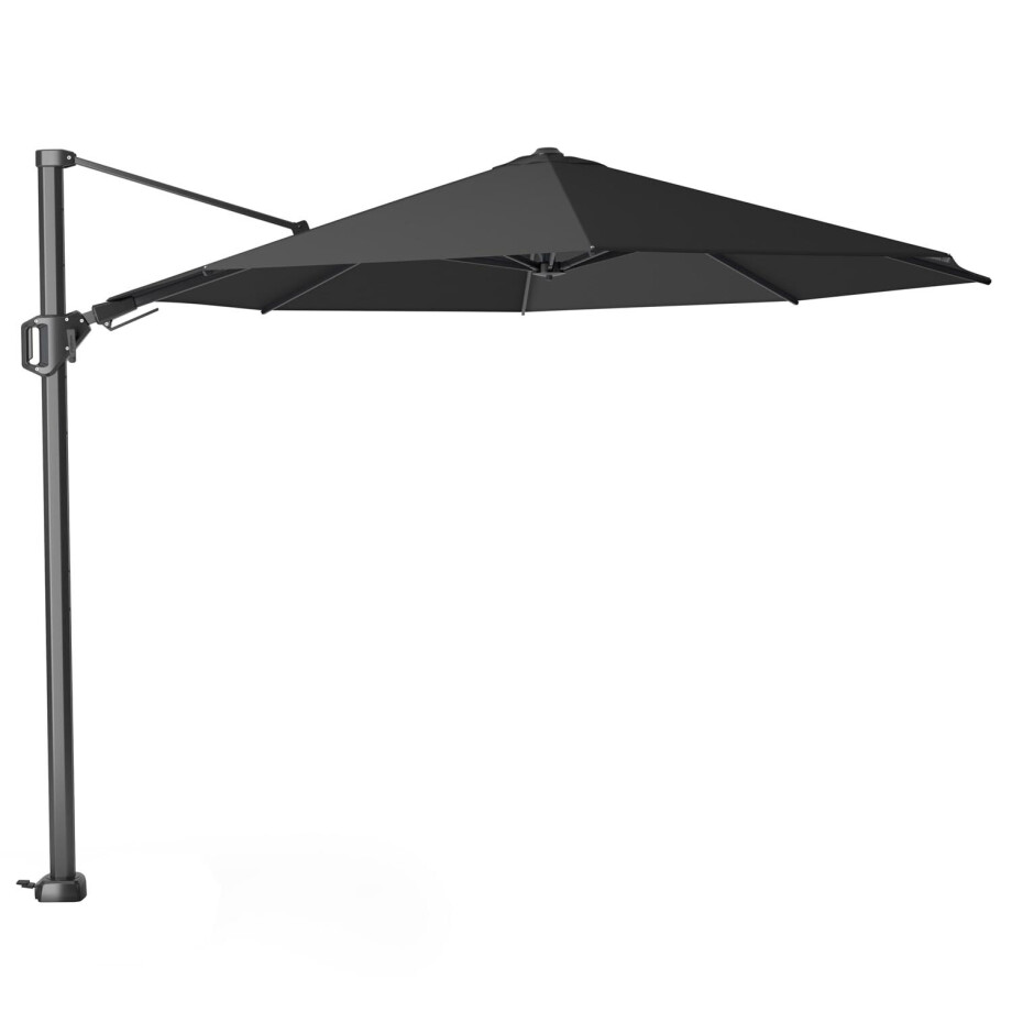 Zweefparasol Challenger T2 premium 350cm (Faded black) afbeelding 