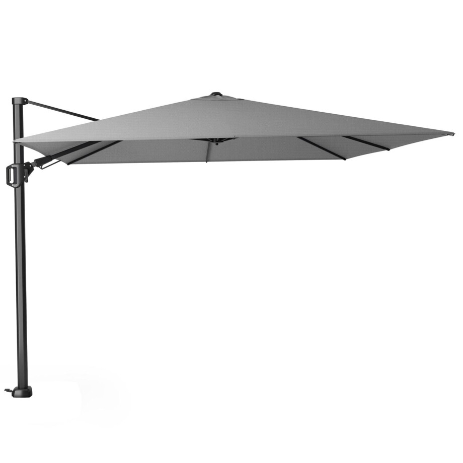 Zweefparasol Challenger T2 premium 300x300cm (Manhattan grey) afbeelding 