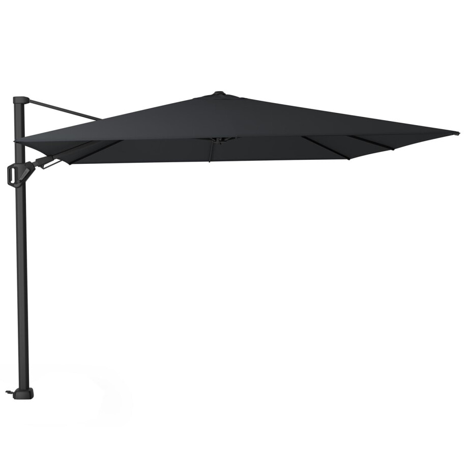 Tweedekans   Zweefparasol Challenger T2 premium 300x300cm (Jet black) afbeelding 