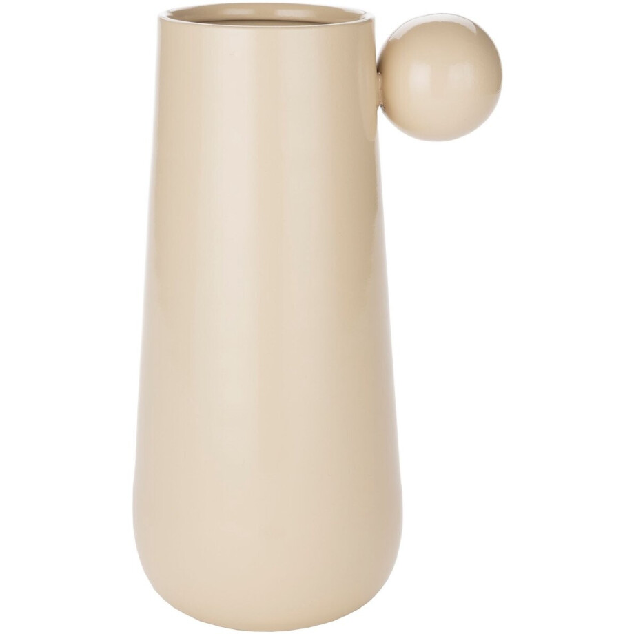 Dutchbone Dot vaas L beige Dutchbone Dot vaas L beige afbeelding 1