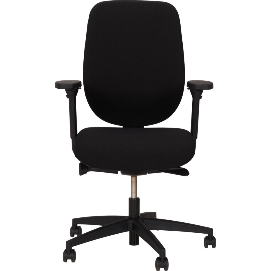 Bureaustoel Giroflex 353-4529 - Stof Zwart Gaja Classic GA60999 - Voetkruis Kunststof Zwart 810 - 4D Armleggers - Standaard Bekleding - Extra Lendensteun Bureaustoel Giroflex 353-4529 - Stof Zwart Gaja Classic GA60999 - Voetkruis Kunststof Zwart 810 - 4D Armleggers - Standaard Bekleding - Extra Lendensteun afbeelding 1