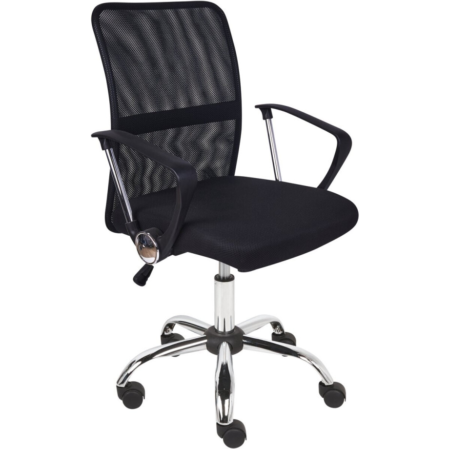 BELIANI BEST - Bureaustoel - Zwart - Mesh afbeelding 1