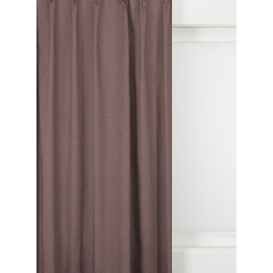 HEMA HEMA Gordijnstof Genova Aubergine (aubergine) afbeelding 1