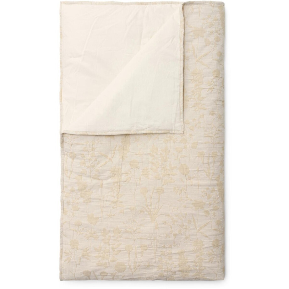 ESSENZA Maribel Sprei Oatmeal - 270x265 cm afbeelding 1