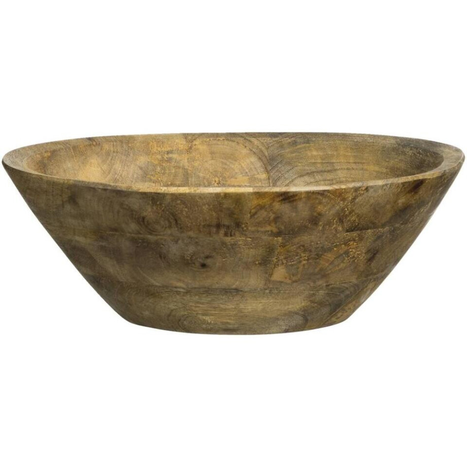 Leen Bakker - Presenteerschaal Lin - 10xØ30 Cm - Mangohout - Bruin Leen Bakker - Presenteerschaal Lin - 10xØ30 Cm - Mangohout - Bruin afbeelding 1