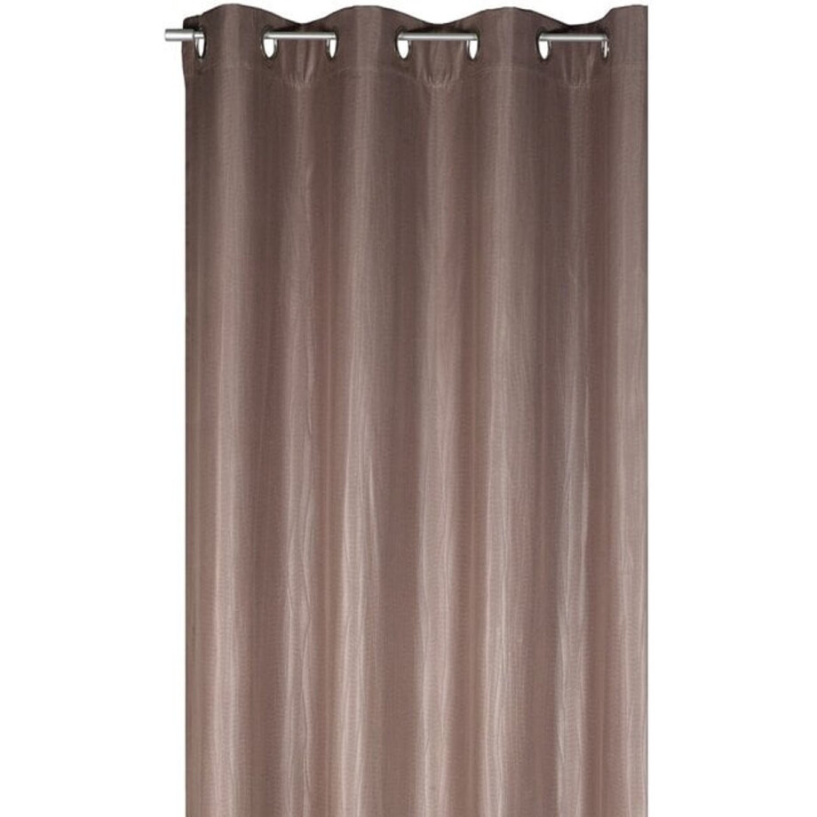 Dinant gordijn taupe 140x245cm (8rings) Dinant gordijn taupe 140x245cm (8rings) afbeelding 1