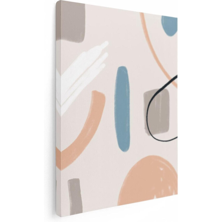 Artaza Canvas Schilderij Organisch Abstract - 30x40 cm - Klein - Muurdecoratie Woonkamer - Wanddecoratie Modern - Kamer Accessoires Artaza Canvas Schilderij Organisch Abstract - 30x40 cm - Klein - Muurdecoratie Woonkamer - Wanddecoratie Modern - Kamer Accessoires afbeelding 1
