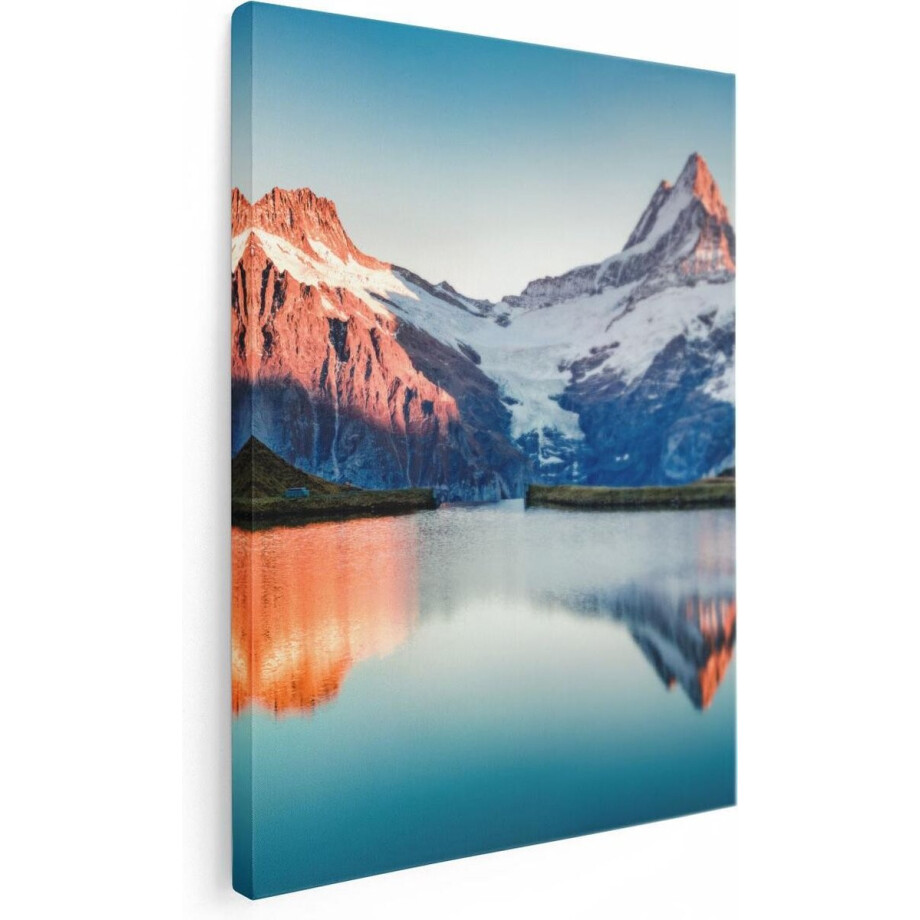 Artaza Canvas Schilderij Landschap - 30x40 cm - Klein - Wanddecoratie Natuur - Muurdecoratie Zonsondergang - Schilderijen Op Canvas Woonkamer Artaza Canvas Schilderij Landschap - 30x40 cm - Klein - Wanddecoratie Natuur - Muurdecoratie Zonsondergang - Schilderijen Op Canvas Woonkamer afbeelding 1