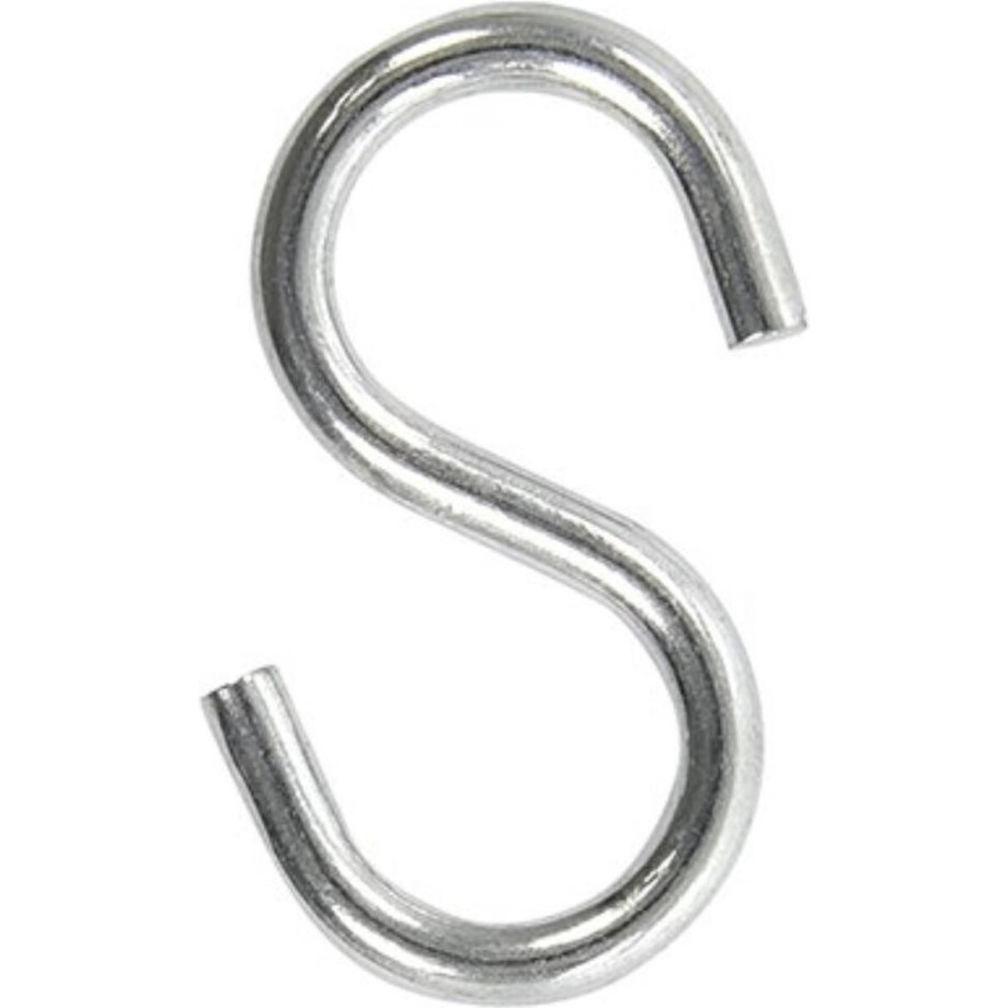 ProPlus S-Haak - Ø 4 mm - Chroom - 4.4 x 2.1 cm - per stuk afbeelding 1
