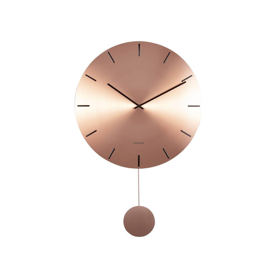 Wandklok Impressive met pendulum | KARLSSON afbeelding 1