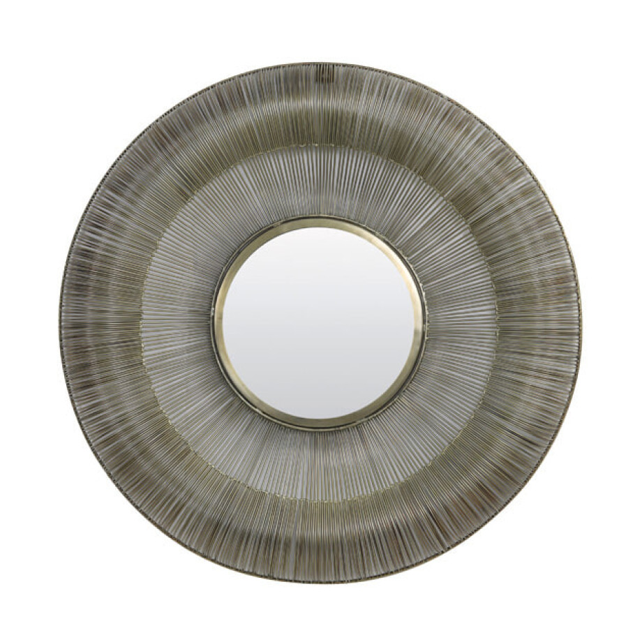 Light & Living Spiegel 'Towa' Ø101,5cm, kleur Antiek Brons afbeelding 1