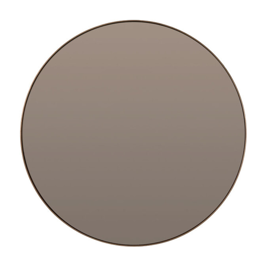 Light & Living Ronde Spiegel 'Espejo' 116cm, kleur Bruin afbeelding 1