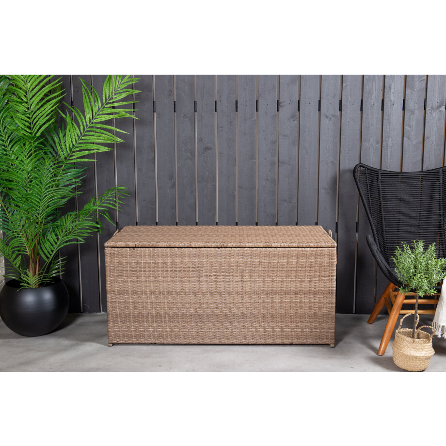 Nohr Opbergkist 'Kha' Wicker, 130 x 60cm, kleur Naturel afbeelding 1