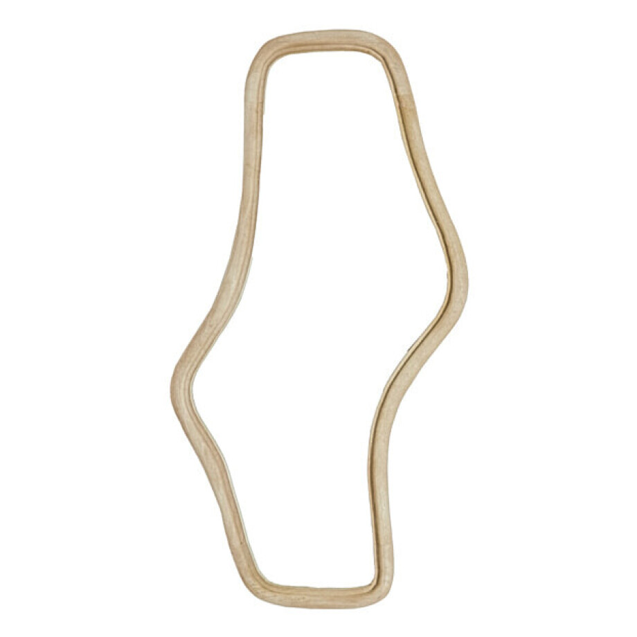 Light & Living Organische Spiegel 'Celano' Mangohout, 121 x 62cm Light & Living Organische Spiegel 'Celano' Mangohout, 121 x 62cm afbeelding