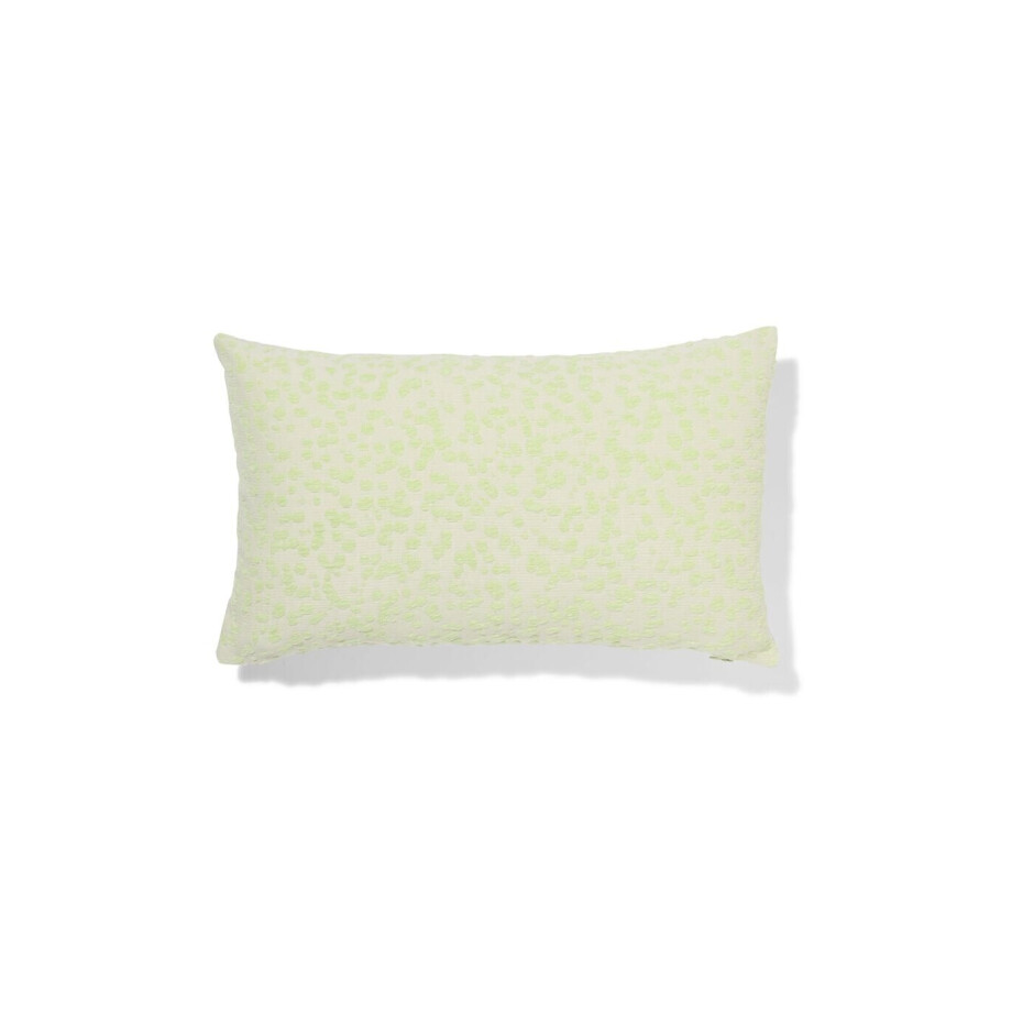 HEMA HEMA Kussenhoes 50x30cm Velours Stippen Groen (groen) HEMA HEMA Kussenhoes 50x30cm Velours Stippen Groen (groen) afbeelding 1