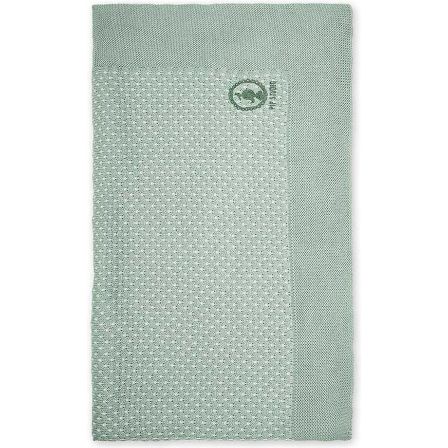 PiP Studio Plaid Cosy - 130x170 cm - Green afbeelding 1