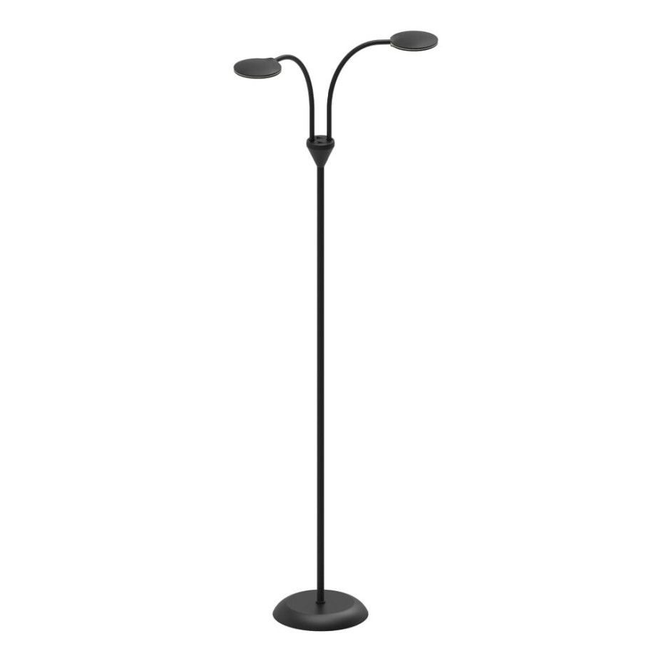 Halo Design Vloerlamp 'FIX' LED2L 2 x 5W black afbeelding 1