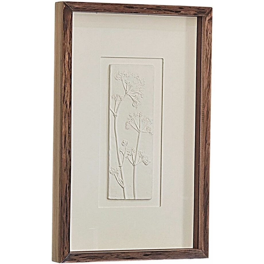 LOBERON Schilderij Grelita bruin/wit LOBERON Schilderij Grelita bruin/wit afbeelding 1