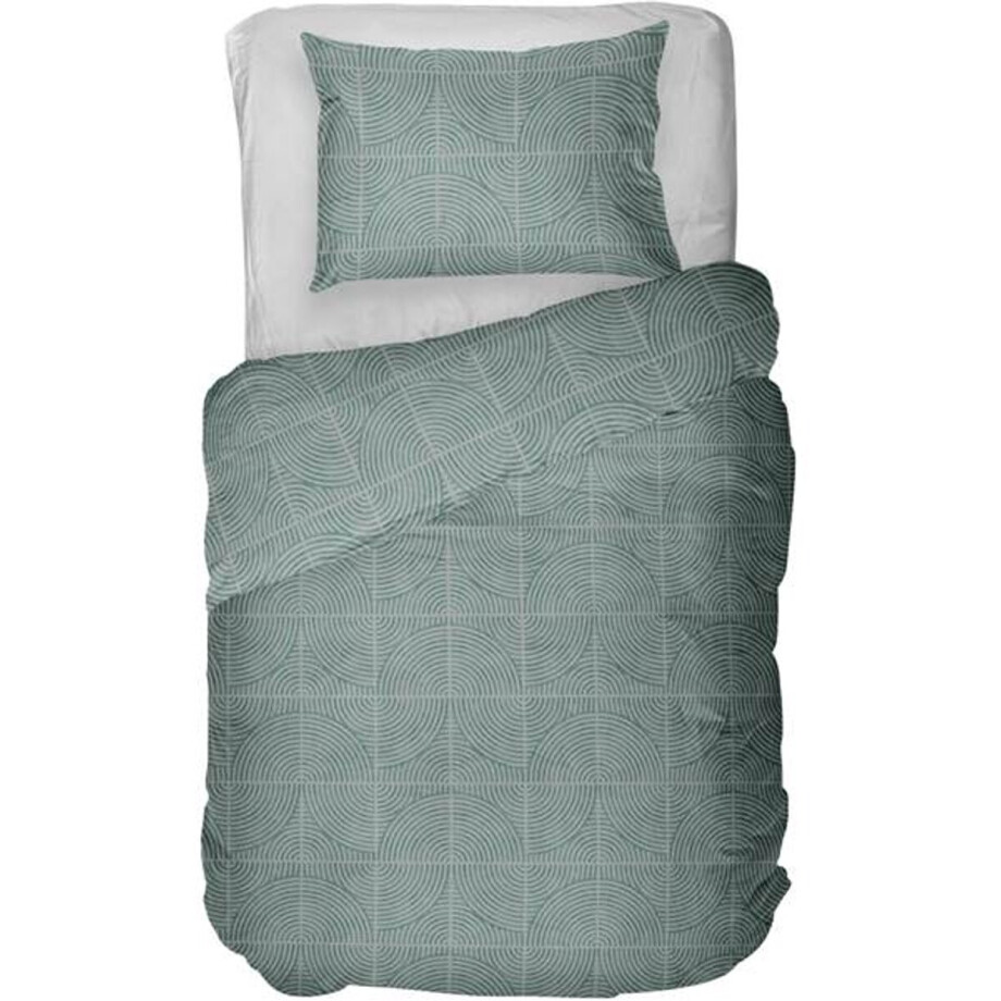 Kayori Haya Dekbedovertrek - Eenpersoons - 140x200/220 cm - Blauw Kayori Haya Dekbedovertrek - Eenpersoons - 140x200/220 cm - Blauw afbeelding 1