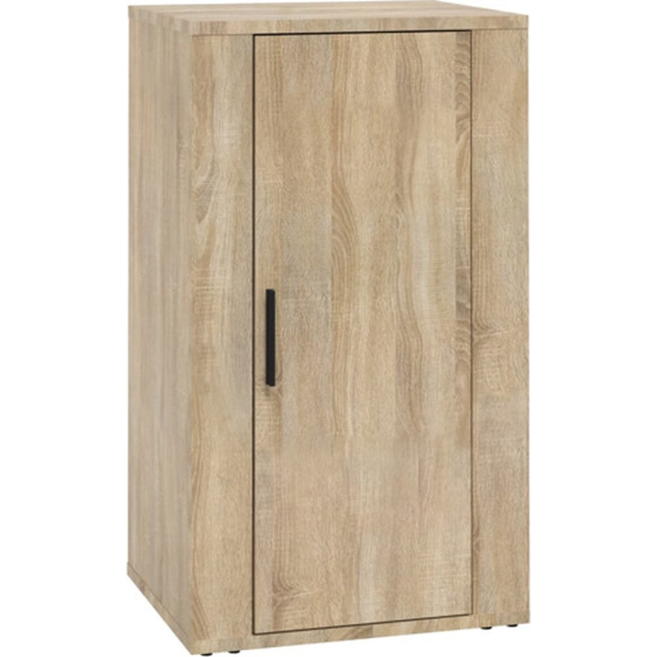 vidaXL - Dressoir - 40x33x70 - cm - bewerkt - hout - sonoma - eikenkleurig afbeelding 1