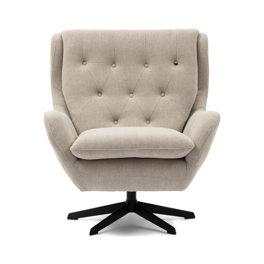 Rivièra Maison Draaibare Fauteuil 'The Statesman' Linen, kleur Fabulous Flax afbeelding 1