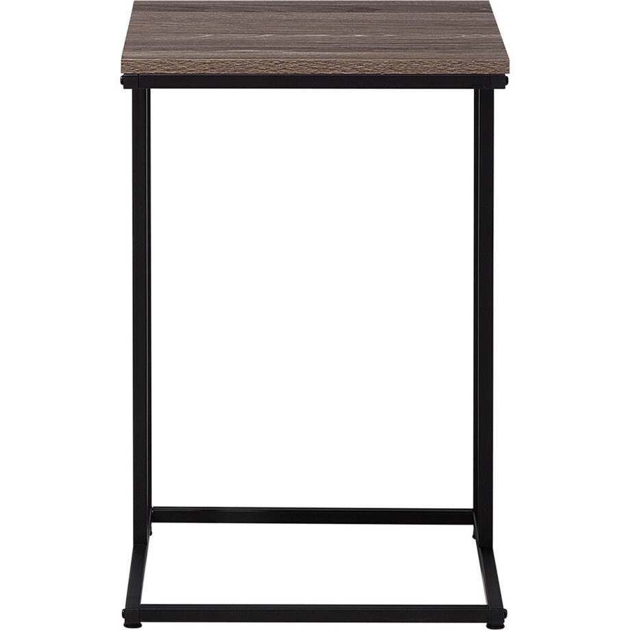 BELIANI TROY - Bijzettafel - Taupe - Vezelplaat afbeelding 1