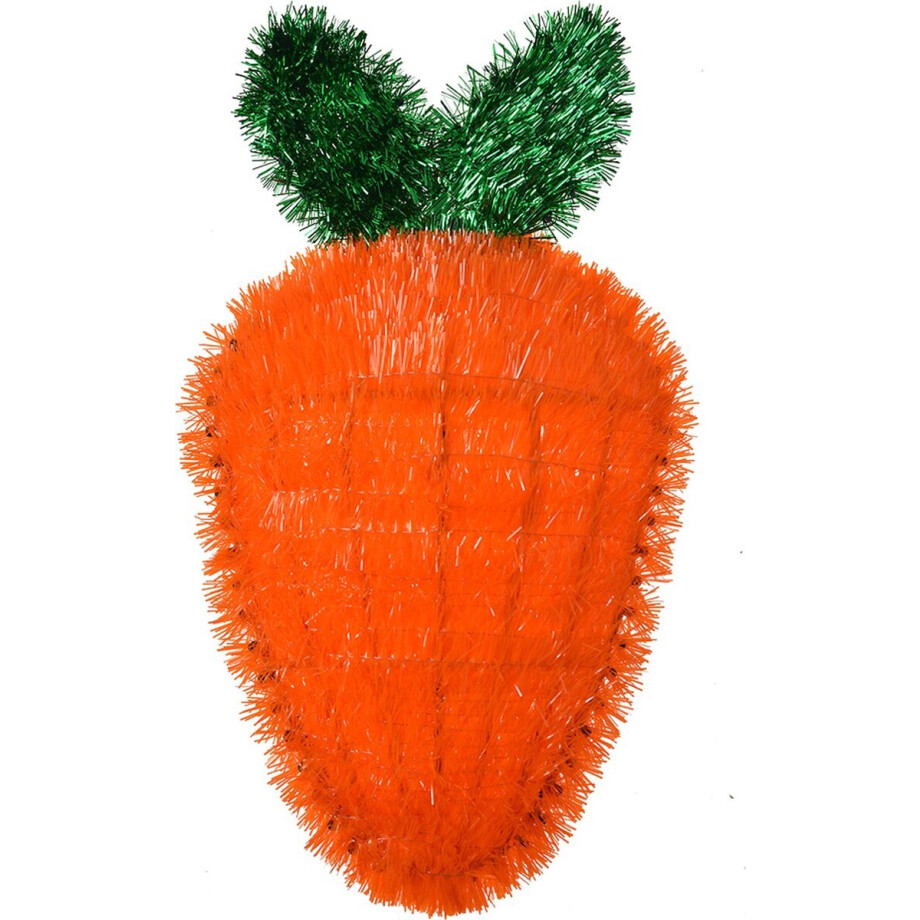 Clayre & Eef Wanddecoratie Wortel 20x3x37 cm Oranje Kunststof Clayre & Eef Wanddecoratie Wortel 20x3x37 cm Oranje Kunststof afbeelding 1