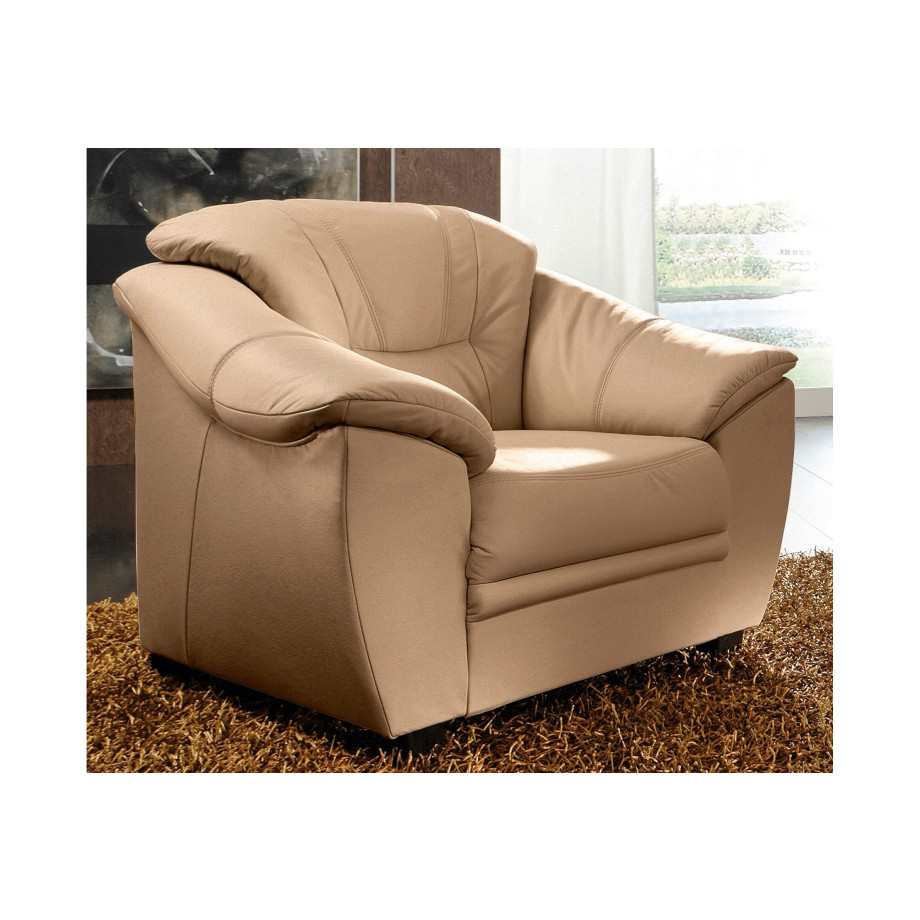 sit&more Fauteuil Savona NaturLEDER, Inclusief comfortabele binnenvering afbeelding 1