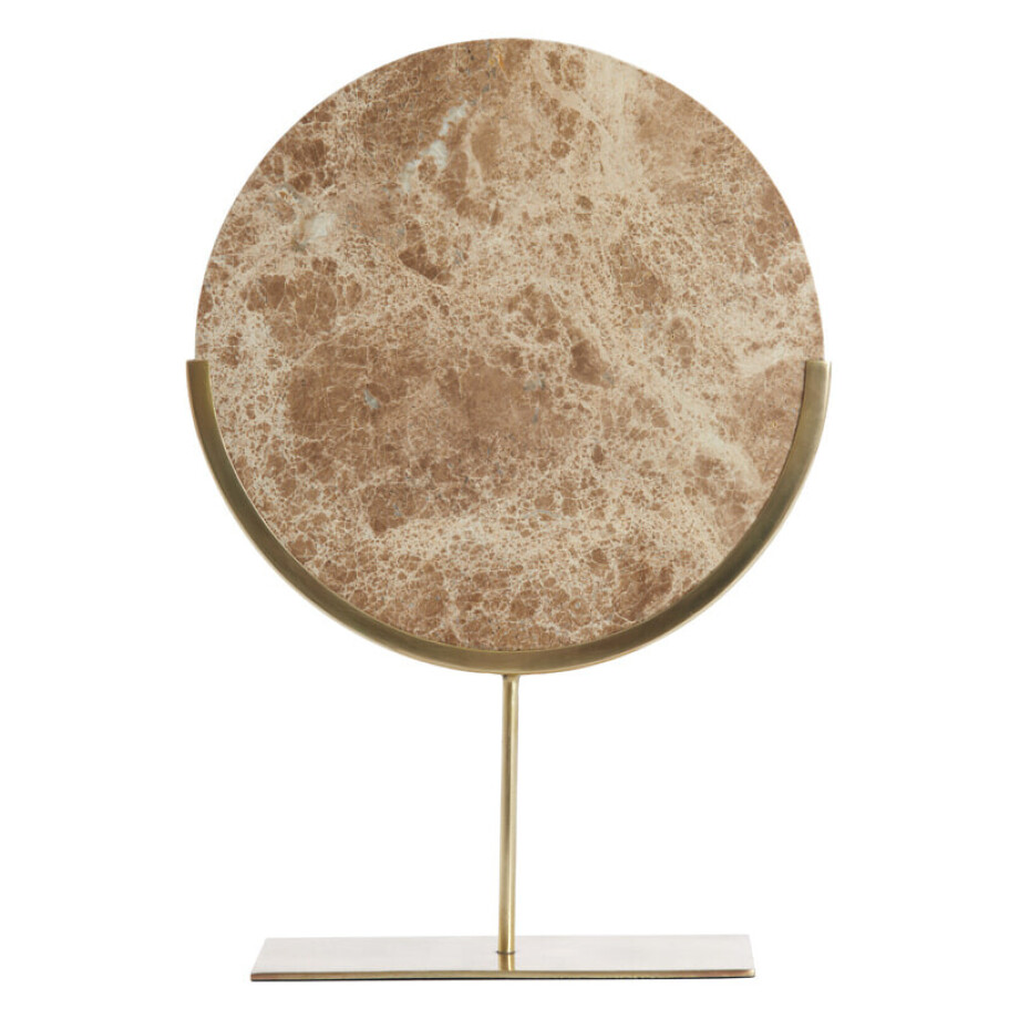 Light & Living Ornament 'Moreno' Op voet, Marmer afbeelding 1