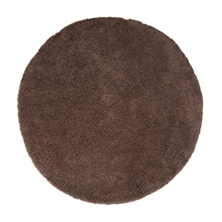 Light & Living Rond Vloerkleed 'Berasa' 220cm, kleur Bruin afbeelding 1