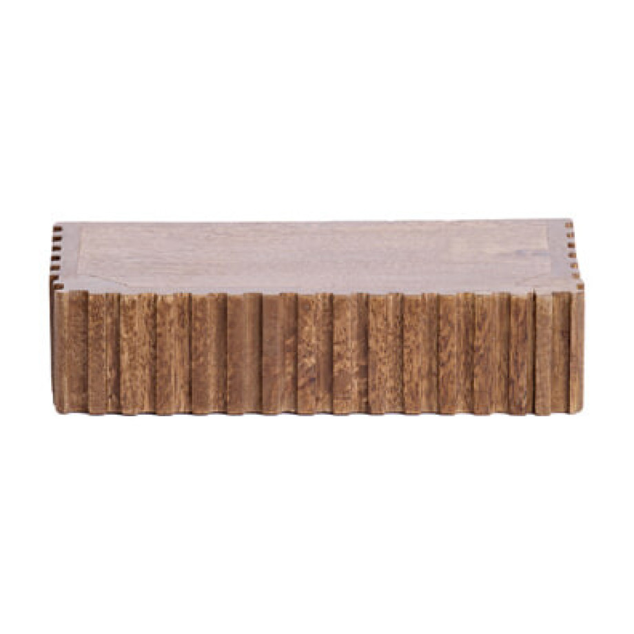 Light & Living Wandplank 'Gatura' Mangohout, 30cm, kleur Bruin afbeelding 