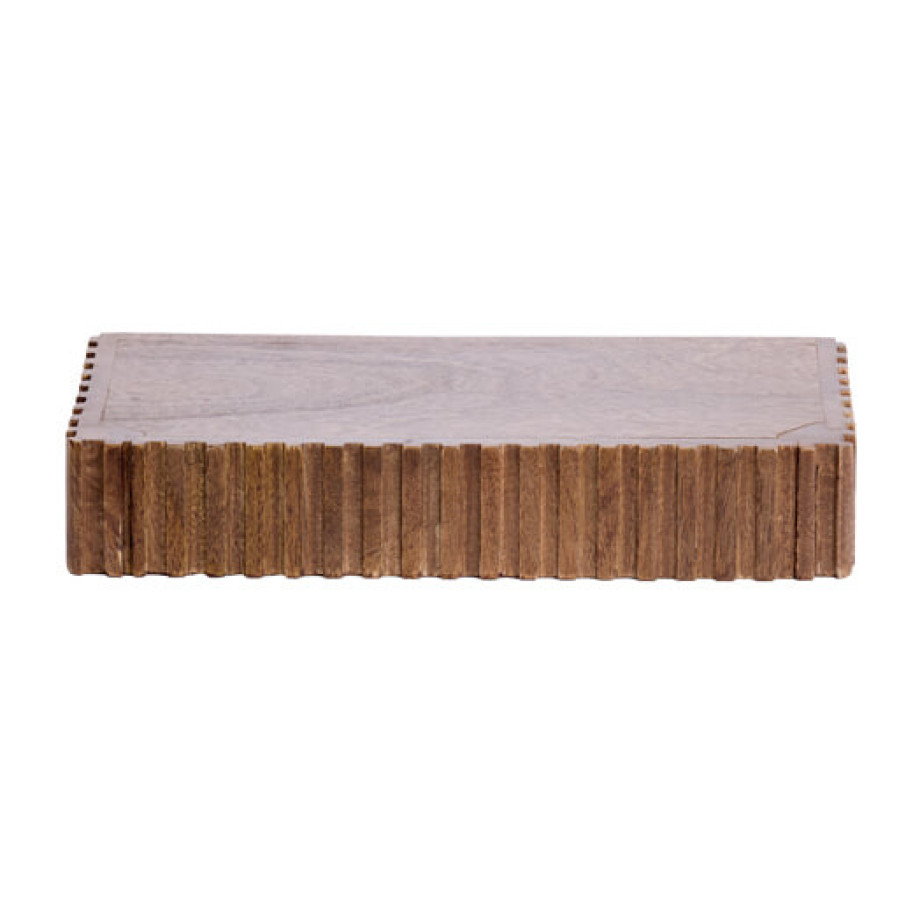 Light & Living Wandplank 'Gatura' Mangohout, 40cm, kleur Bruin afbeelding 