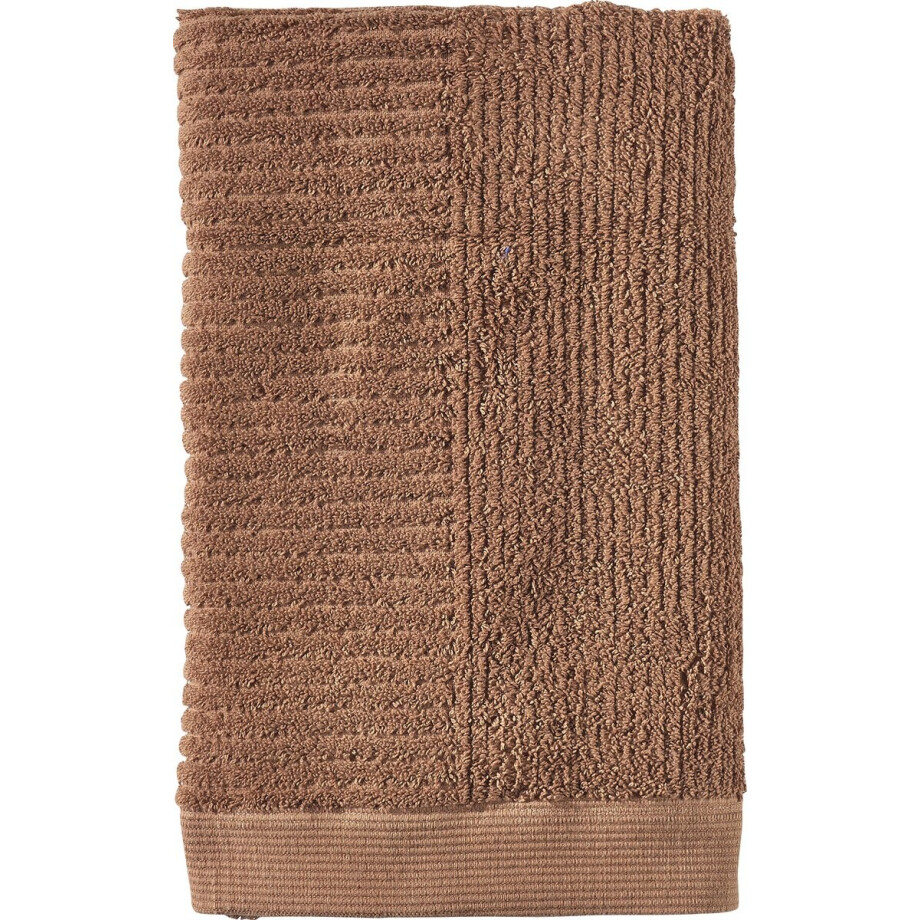 Zone Denmark Classic Handdoeken - 50 x 100 - Hotelkwaliteit - Hoge Absorptie - 100% katoen - 600 g/m2 - Terracotta Zone Denmark Classic Handdoeken - 50 x 100 - Hotelkwaliteit - Hoge Absorptie - 100% katoen - 600 g/m2 - Terracotta afbeelding 1