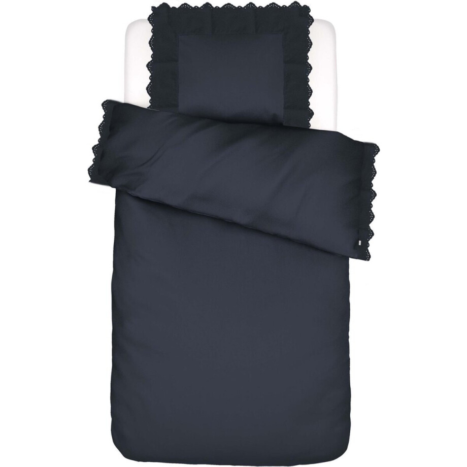 Essenza Maen Dekbedovertrek Nightblue - Eenpersoons – 140x200/220 cm Essenza Maen Dekbedovertrek Nightblue - Eenpersoons – 140x200/220 cm afbeelding 1