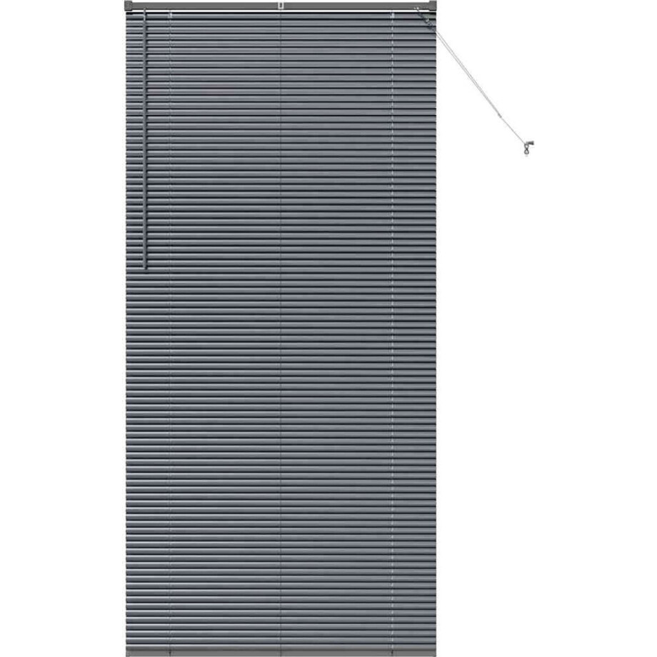 vidaXL - Venetiaanse - Jaloezieën - Donkergrijs - 220 - x - 105 - cm - Aluminium vidaXL - Venetiaanse - Jaloezieën - Donkergrijs - 220 - x - 105 - cm - Aluminium afbeelding 1