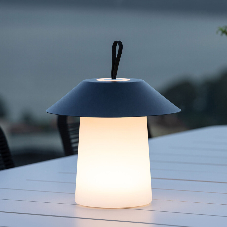 Nohr Outdoor Tafellamp 'Rayla' 26cm, kleur Zwart afbeelding 1