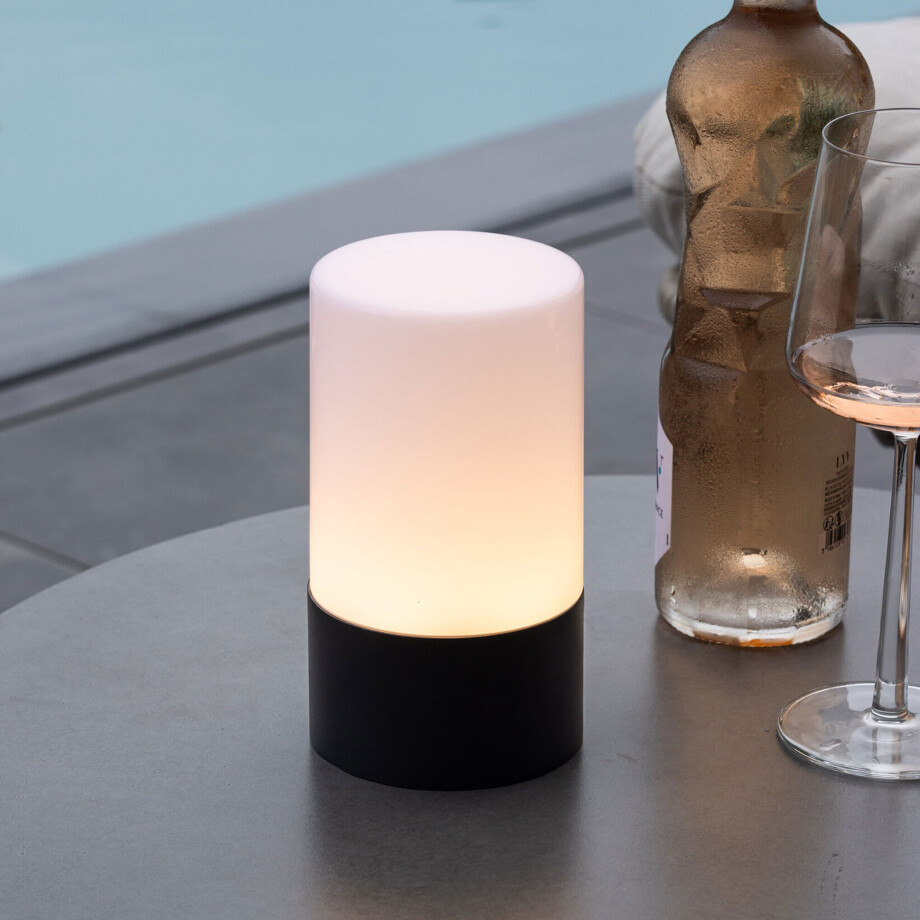 Nohr Outdoor Tafellamp 'Latifah' LED, kleur Zwart afbeelding 1