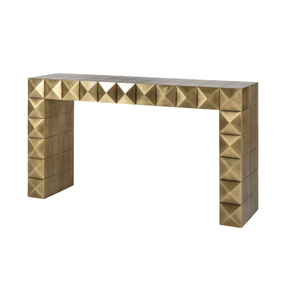 Richmond Sidetable 'Collada' 137.5 x 36cm, kleur Brushed Gold afbeelding 1