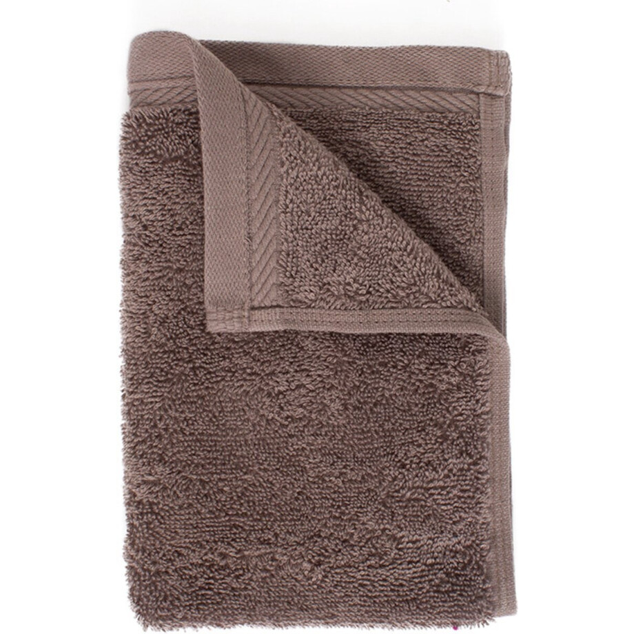 The One Towelling Organic Gastendoek - 30 x 50 cm - Kleine handdoek - 100% organisch katoen - 550 gr/m2 -Taupe The One Towelling Organic Gastendoek - 30 x 50 cm - Kleine handdoek - 100% organisch katoen - 550 gr/m2 -Taupe afbeelding 1