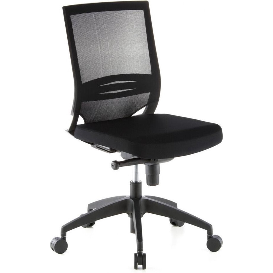 Bureaustoel PORTO ECO meh stof, zwart hjh OFFICE afbeelding 1