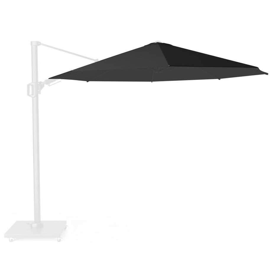 Zweefparasoldoek Platinum Challenger T2   350cm rond (Black) Zweefparasoldoek Platinum Challenger T2   350cm rond (Black) afbeelding