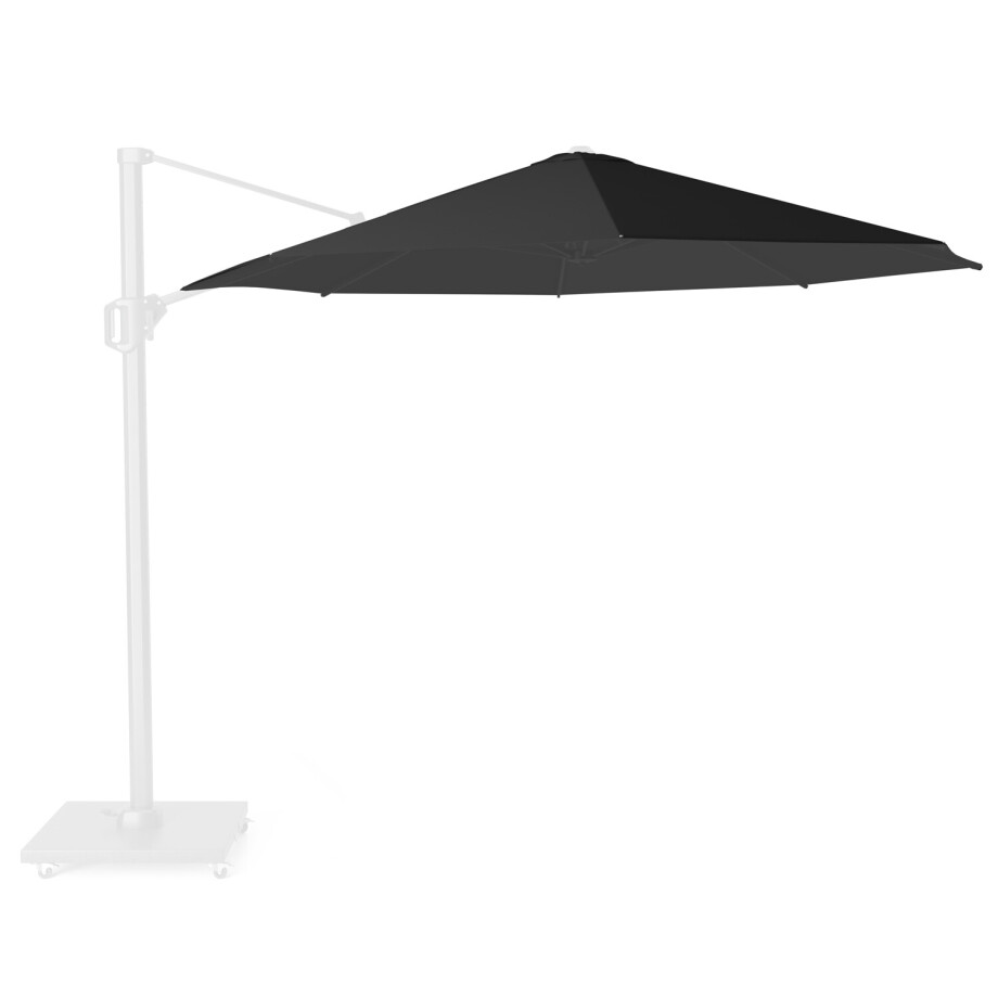 Zweefparasoldoek Platinum Challenger T1   350cm rond (Black) Zweefparasoldoek Platinum Challenger T1   350cm rond (Black) afbeelding